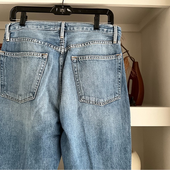 FRAME Le Original ankle length jeans, US 29, button front, color glacier - Picture 6 of 9